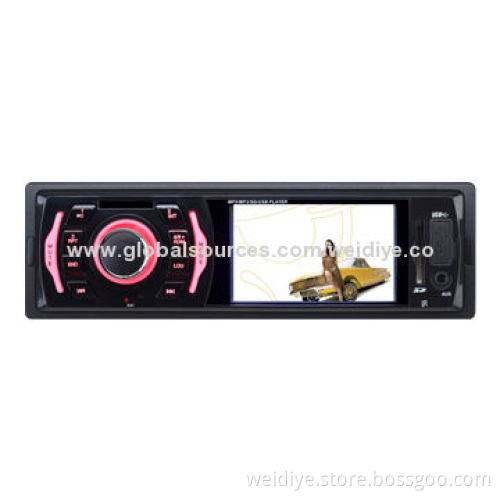 Car MP4 Player with 4*45W Output, FM Radio, Supports Video Play, Read USB/SD/MMC Card
